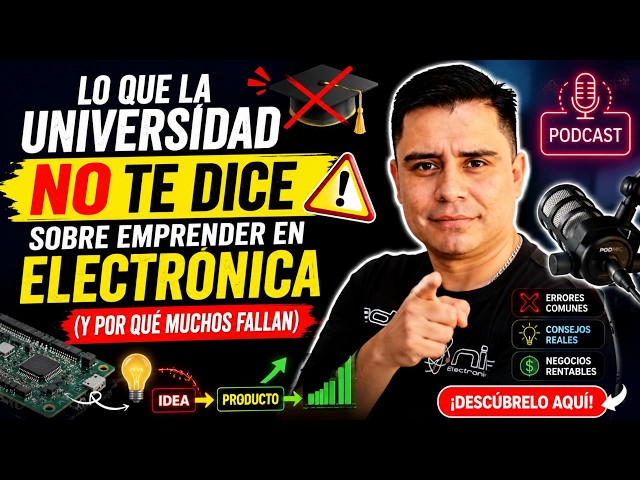 ¿ ingeniero o emprendedor ?  como convertir tus conocimientos en electronica en un negocio real