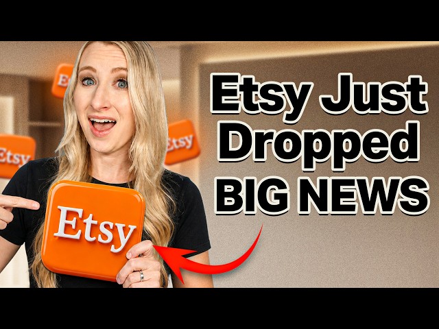 BREAKING: Etsy Just Made a HUGE Announcement