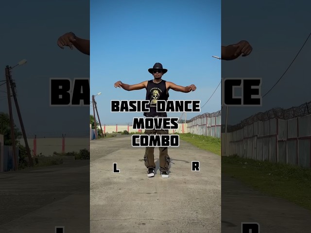Basic dance moves for beginners #basicdance #dance #oldschoolhiphopdance
