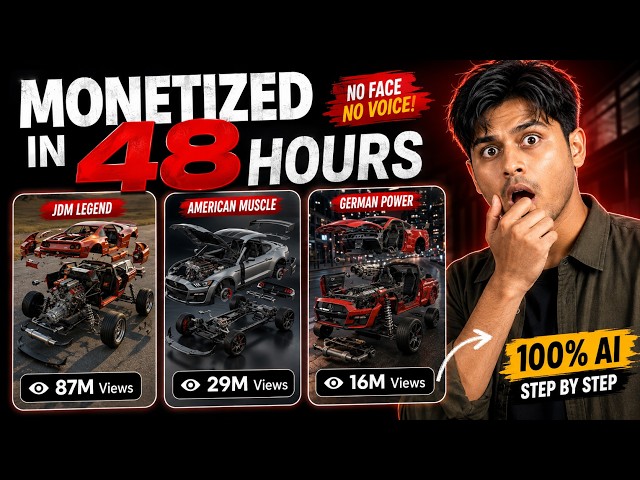 Create This New Ai Niche & Go Viral In 48hrs | 100% FREE Tools (No Face No Voice)