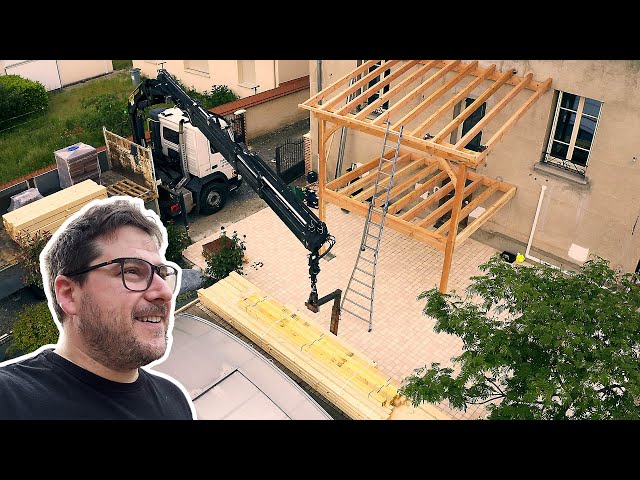 Starting my terrace and pergola project - EP 9 - LJVS