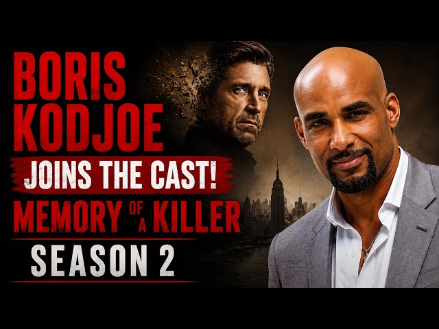 Boris Kodjoe Joins ‘Memory Of A Killer’ Season 2! 🔥