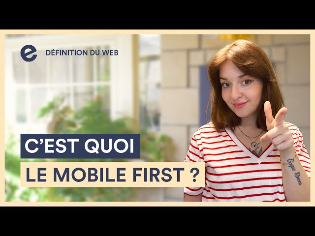 What is "Mobile First"? (with the rise of responsive design) | Web Definitions