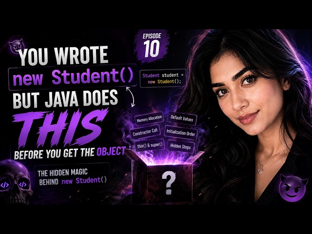 You Wrote new Student()… But Java Does THIS Before You Get the Object 🤯 | Java Backend Ep. 10