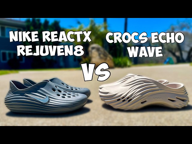 Nike Rejuvn8 vs Crocs Echo Wave Best Foam Clog in 2025?
