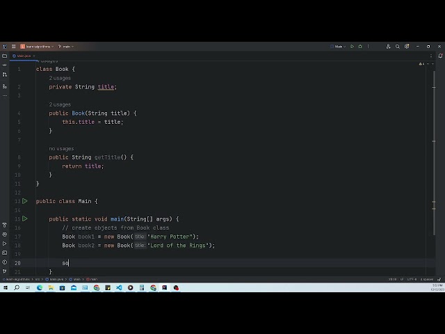 Java OOP(Object Oriented Programming) - Classes and Objects | Learn the Basics of Java OOP