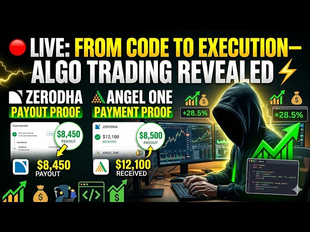 ⚡ LIVE: From Code to Execution—Algo Trading Revealed