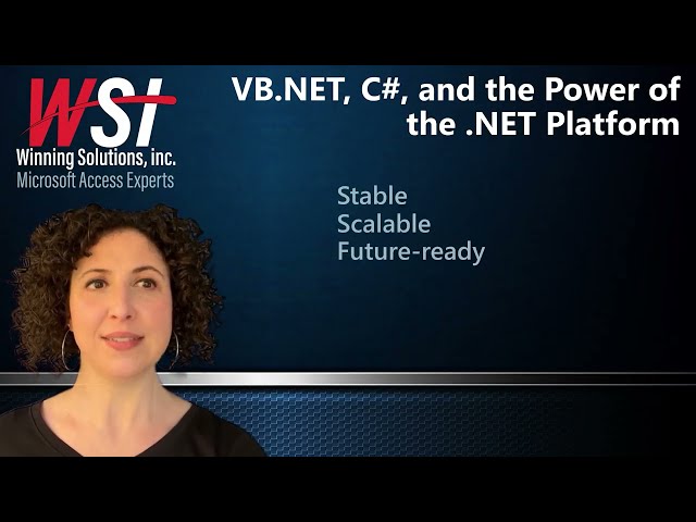 VB.NET, C#, and the Power of the .NET Platform | WSI Explains