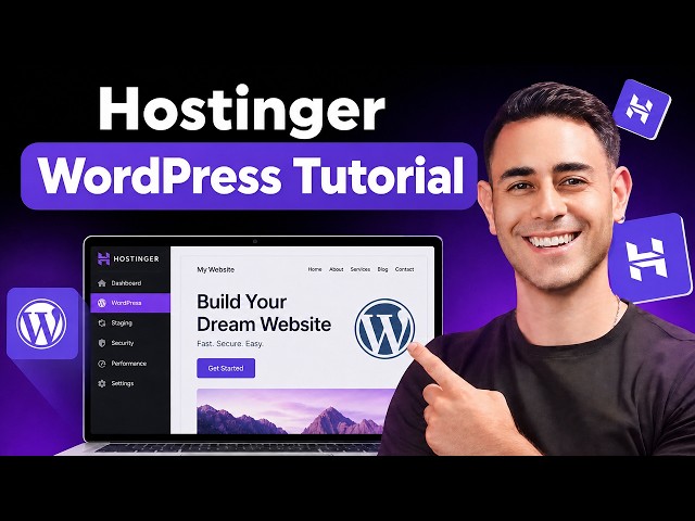 Hostinger WordPress Tutorial 2026: Build a Website Step by Step
