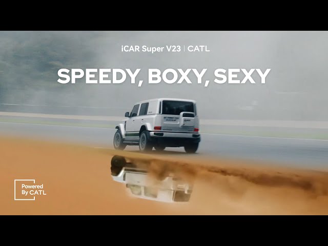 iCAR Super V23: Born to Conquer | Powered by CATL