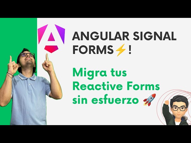 [LIVE] Angular Signal Forms from scratch | Module 1 🚀