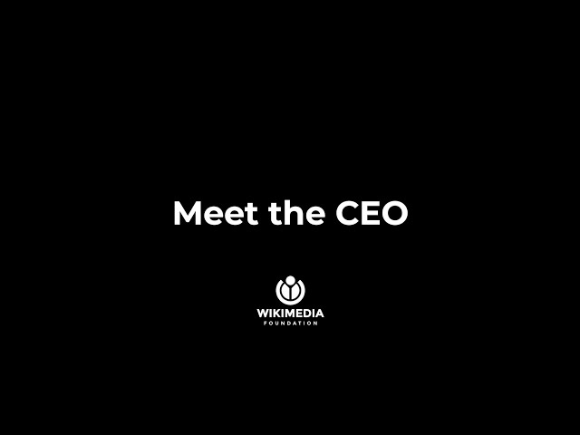 Welcome, Maryana Iskander: New CEO of the Wikimedia Foundation!