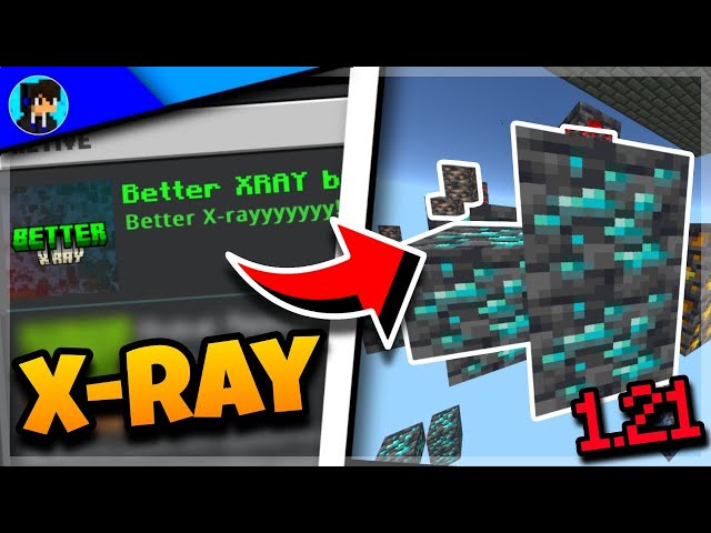 How to GET X-RAY in Minecraft Bedrock 1.21! (Find Ores Easily!)