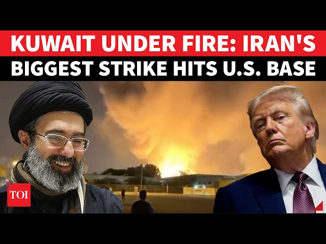 KUWAIT ‘IN FLAMES’: Iran’s ‘LIGHTNING’ Wave On US Bases, Radars; Missiles FLY As Trump Watches