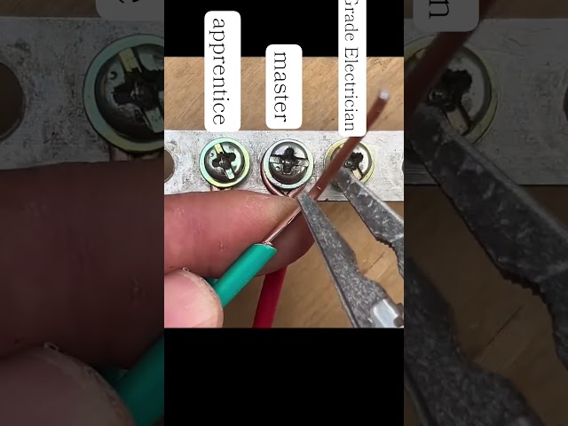 Electrician Skills Test | Proper Wire Connection Tutorial