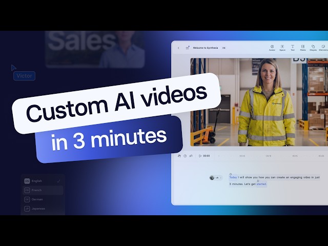 AI Video in 3 Minutes with Synthesia (Full Tutorial)