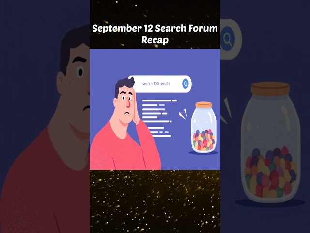 SEO News: Major Google Update Shakes Rankings | Daily Search Recap (Sept 12, 2025)