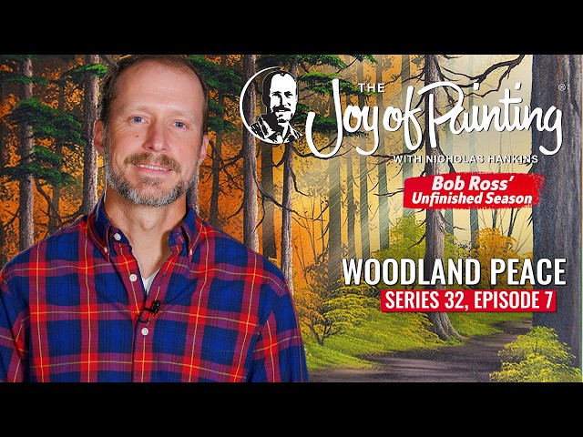 Painting Bob Ross' Woodland Peace with Nicholas Hankins