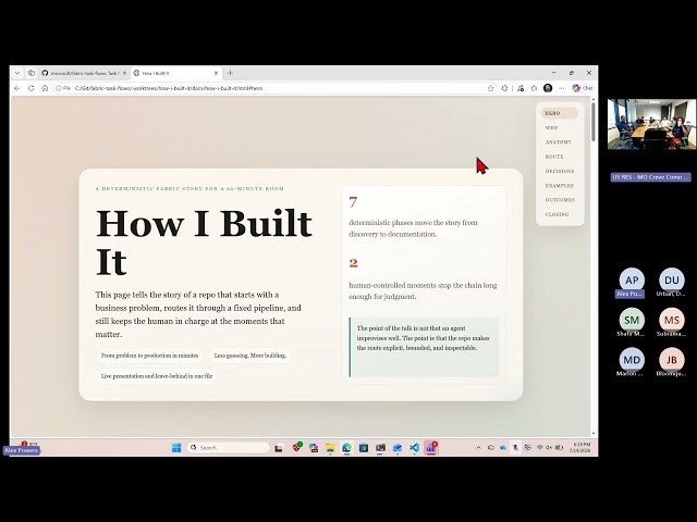 How I Built It: Fabric Task Flow Assistant