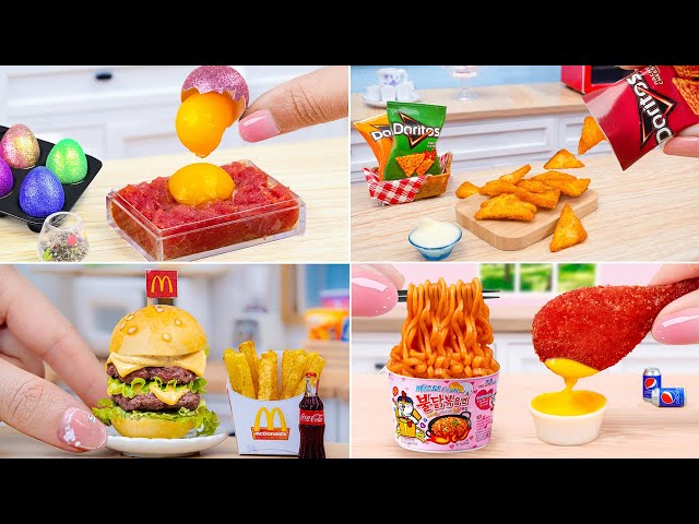 3000+ Mini Cooking Recipes | Delicious Miniature Food Cooking Compilation 💖  Beef, Cheetos, Chicken