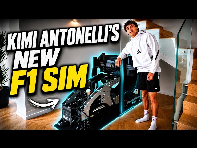 Kimi Antonelli's New F1 Simulator | Cool Performance Formula Pro