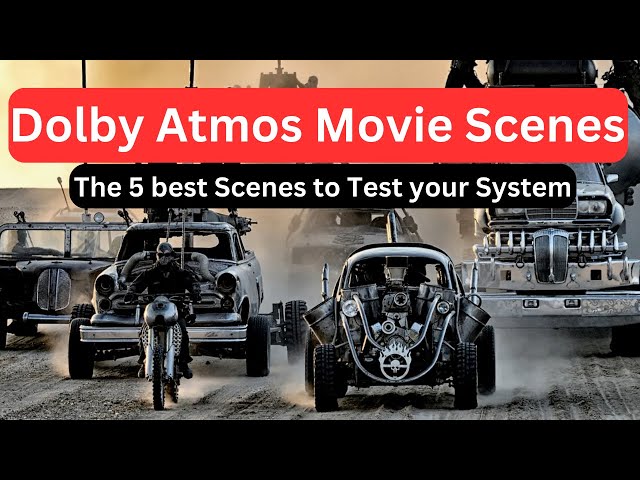 Las 5 mejores escenas de películas Dolby Atmos para poner a prueba tu sistema