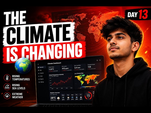 Building an AI Climate Monitoring Dashboard in 24 Hours | Day 13