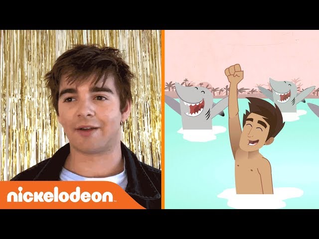 Jack Griffo’s Draw My Story: 'Swimming w/ Sharks!' | The Thundermans | Nick