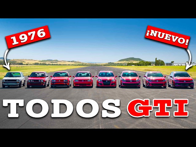 Drag Racing VW Golf GTI Generations