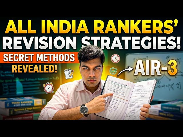 “Revision Strategies💥that Helped me Score an ALL INDIA RANK-3🔥✨” Preparation Strategies 📚CA CS JASH🦚