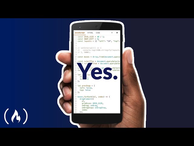Can you code on a phone? Android Mobile Programing Tutorial