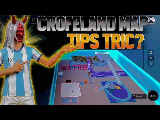 CRAFTLAND TIPS TRICK | 🤔 CROFELAND MAP KAISE BANAYE 🧐 #FFMCreative