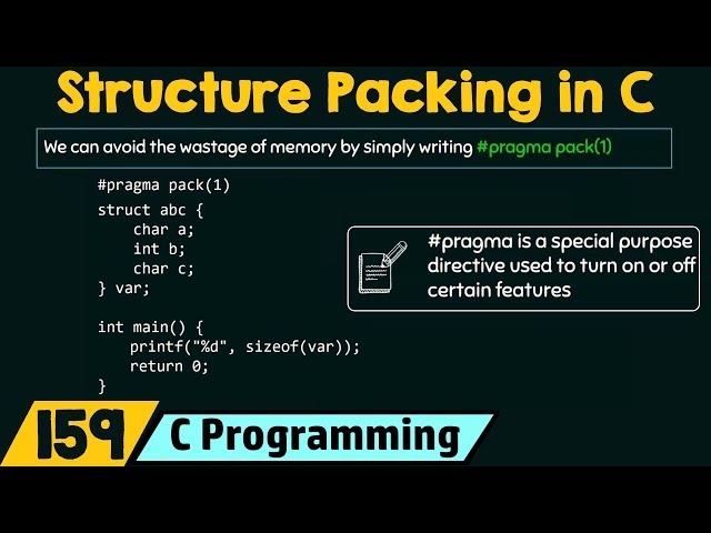 Structure Packing in C