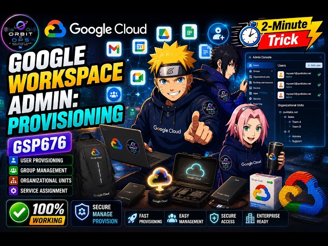 GSP676 | Google Workspace Admin: Provisioning | Google Cloud #gsp676 #googlearcade