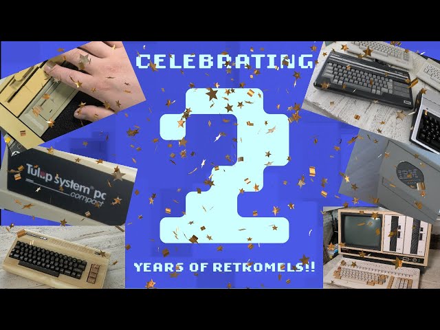 Celebrating TWO Years of RetroMels! With 39 Vintage Computers