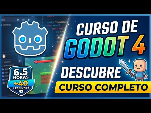 Descubre Godot 4 - Curso para Principiantes