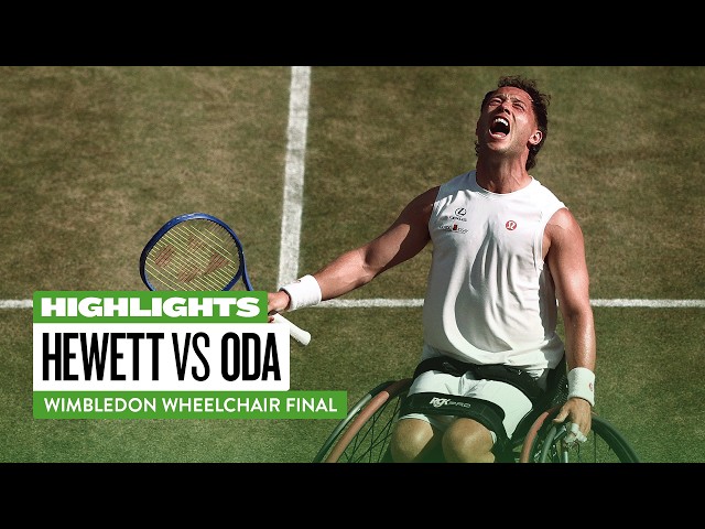 Can He Win Wimbledon AGAIN? | Alfie Hewett v Tokito Oda | Men's Wheelchair Final | Highlights