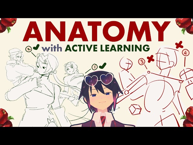 how to draw PERFECT poses for people struggling with anatomy (a tutorial)