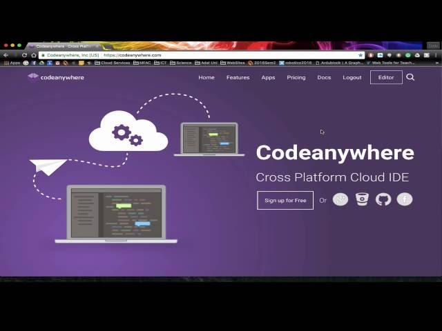 Creating A Codeanywhere Server Stack for dynamic websites