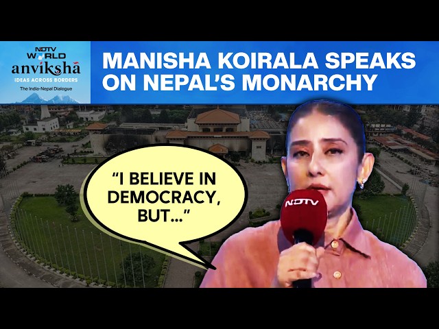 'I Believe In Democracy, But…': Manisha Koirala On Nepal’s King, Democracy & Gen Z Revolution