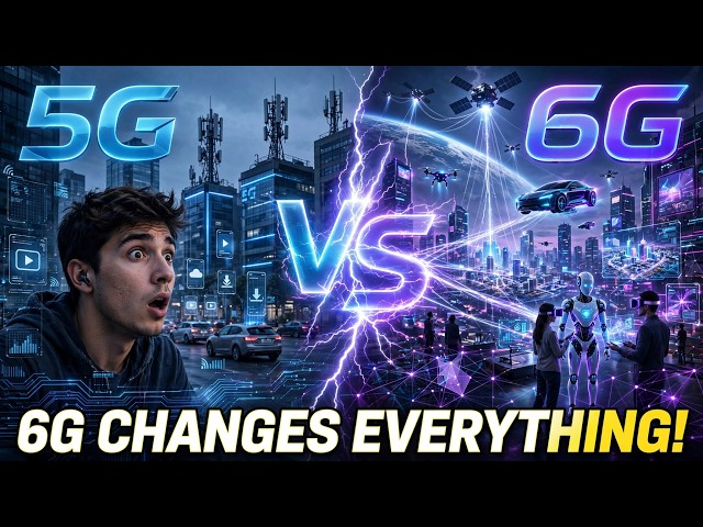 6G vs 5G: The Massive Upgrade You Didn't Expect