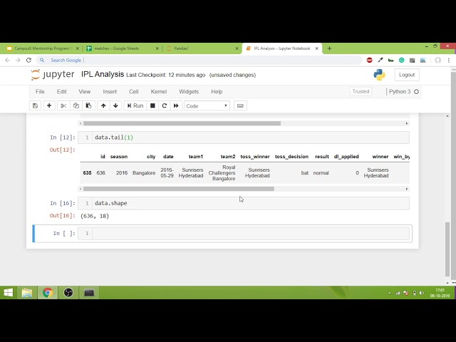 Pandas Part 3 - Important functions and attributes