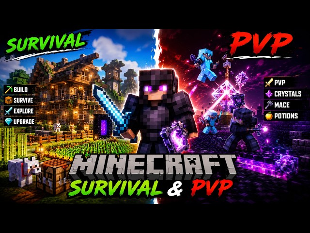 👑 I DOMINATED The Entire Minecraft SMP Server! 🔥 (Hindi) #2