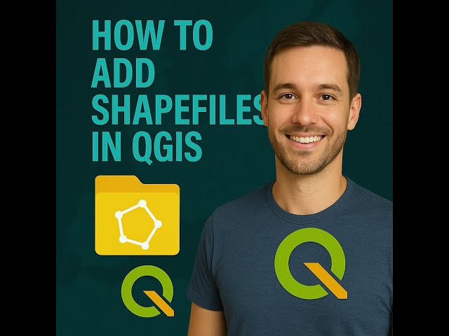 How to Import Shapefiles in QGIS | Beginner-Friendly GIS Tutorial