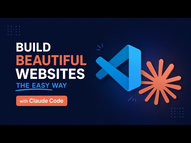 The EASY way to build a beautiful website with Claude Code