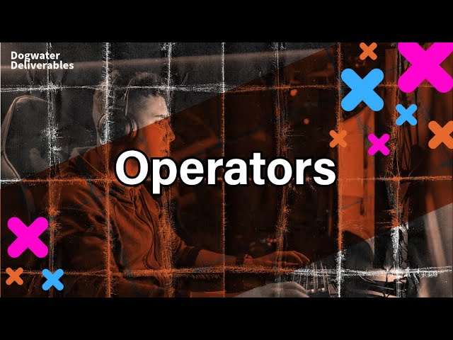 Operators
