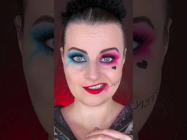 Harley Quinn 💖 2 makeup tutorial #fy #unterhaltung #harleyquinn #tutorial #makeup #halloween #wow