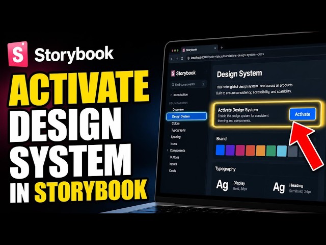 How to activate design system in Storybook - Full Guide