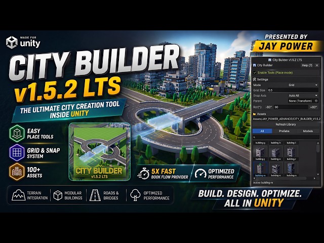 Build Cities 5x Faster in Unity21 to Unity6! 🏙️ Complete City Builder Walkthrough & Tutorial.