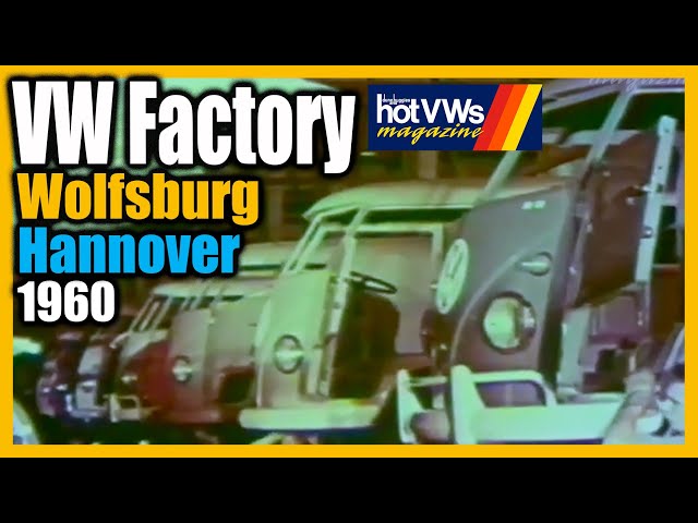 Very Rare Footage! Volkswagen Production Documentary at Wolfsburg and Hannover factories.
